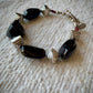 Garnet Pebble Bracelet