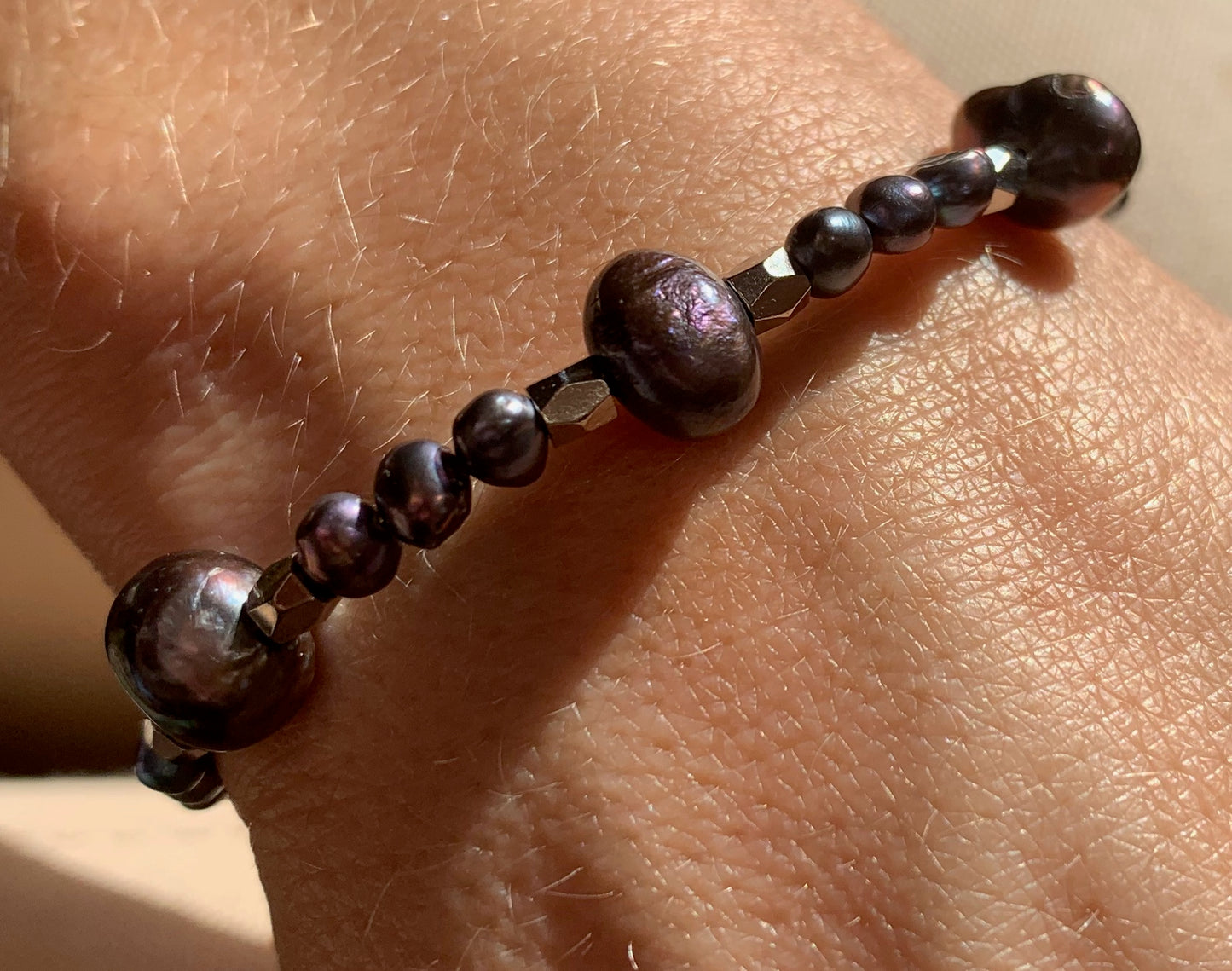 Chocolate Pearl Bracelet