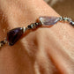 Tetia Bracelet - Iolite and Glass Bead