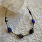 Iolite and Jade Bracelet