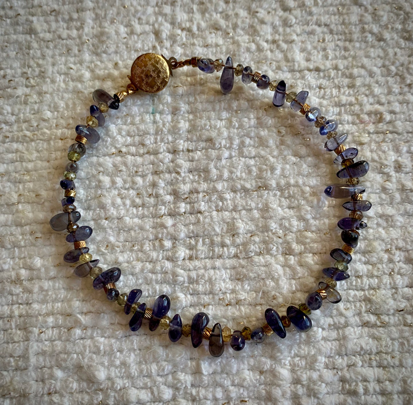 Iolite Bracelet