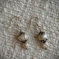 White Pearl Earrings