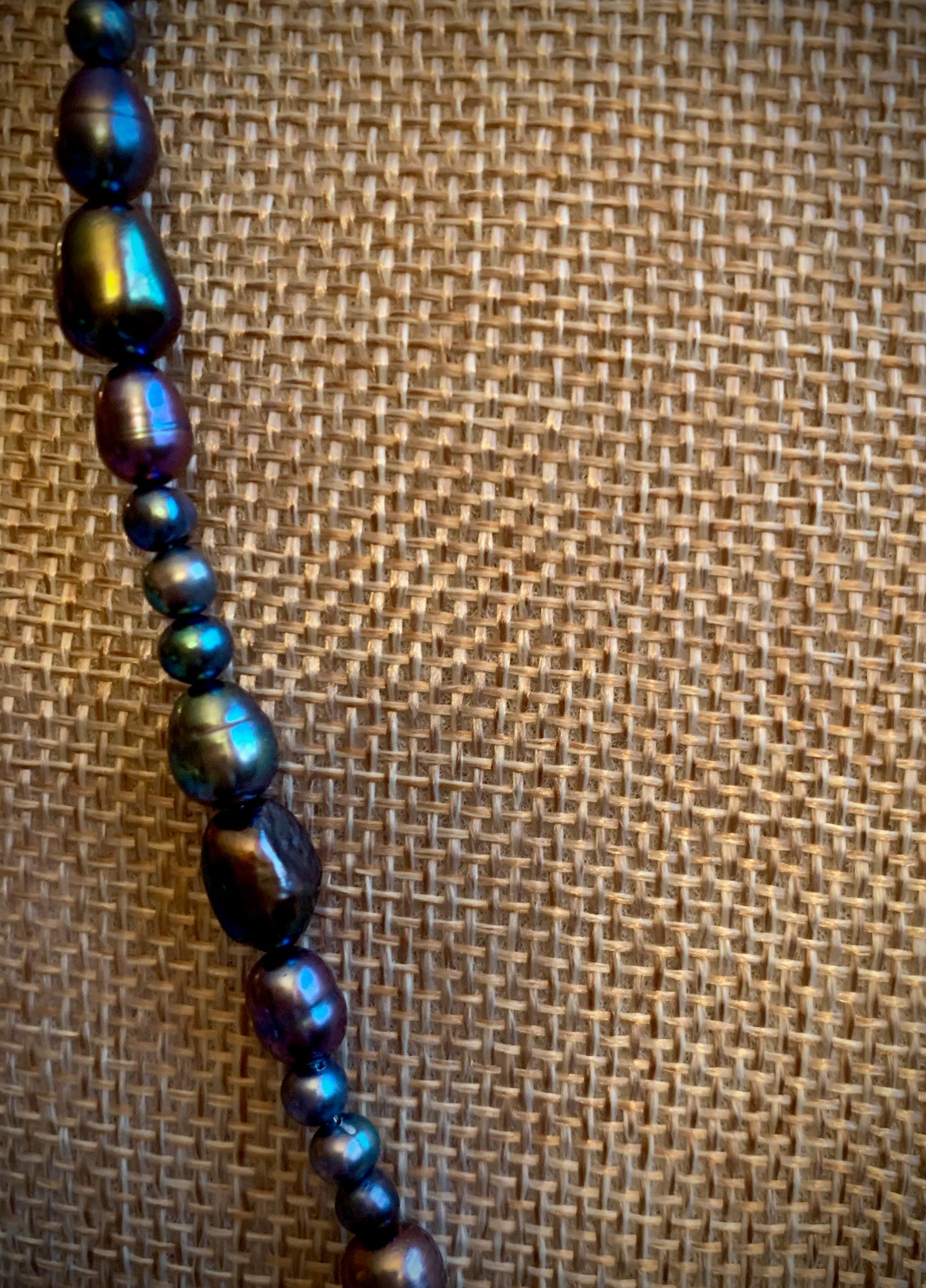 Peacock Pearl Necklace